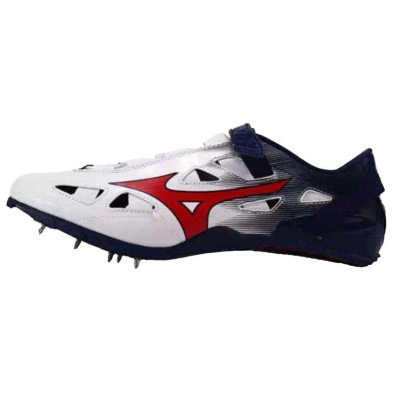 Mizuno GEO SPRINT 4 Cushioning, Wear Resistant Low top Running Shoes Unisex Red Blue White