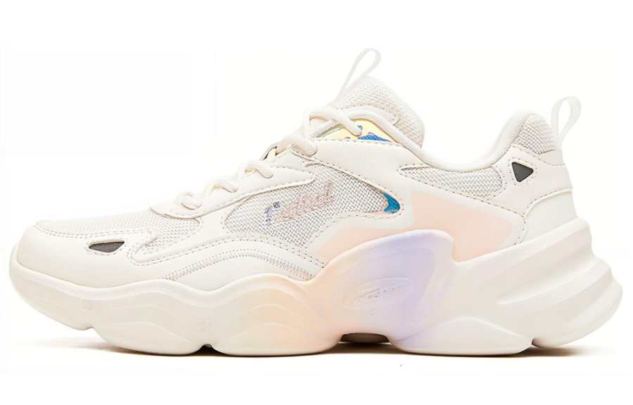 361° 361° Chunky Sneakers Women's Low Top Feather White