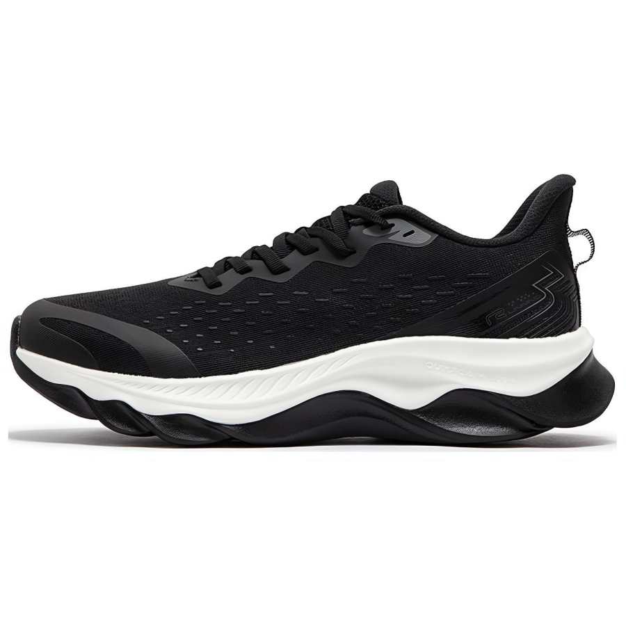 361° Abrasion Resistant Breathable Low top Casual Running Shoes Men's Black White