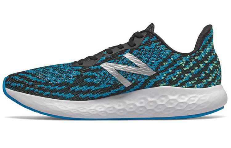 New Balance New Balance NB Fresh Foam Mesh, Textile Low top Running Shoes Men's Blue Green