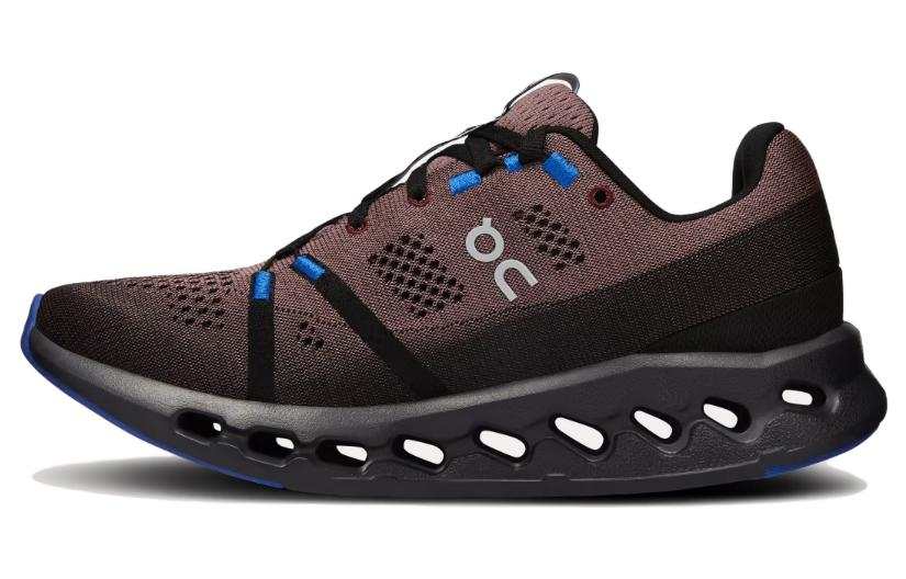 On On Running Cloudsurfer Black Cobalt Women's