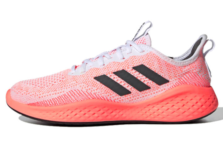 Adidas Adidas Fluidflow 1.0 Comfortable Cushioning Low top Casual Running Shoes Women's Pink Orange