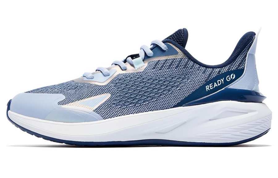 QIAODAN Cushioning Low top Running Shoes Men's Blue
