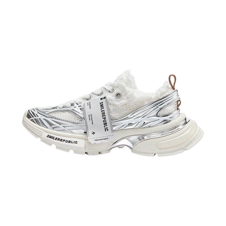 SMILEREPUBLIC Slip Resistant Height Increasing Low top Chunky Sneakers Unisex