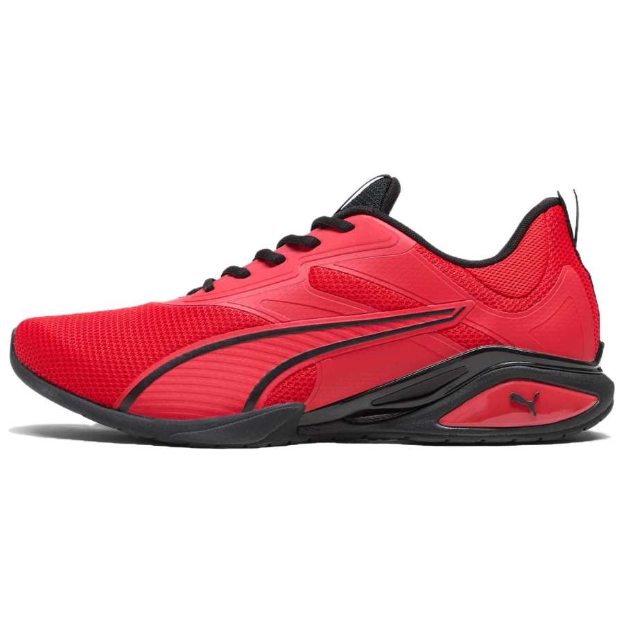 PUMA Neutron Slip Resistant Abrasion Resistant Low top Running Shoes Men's Red