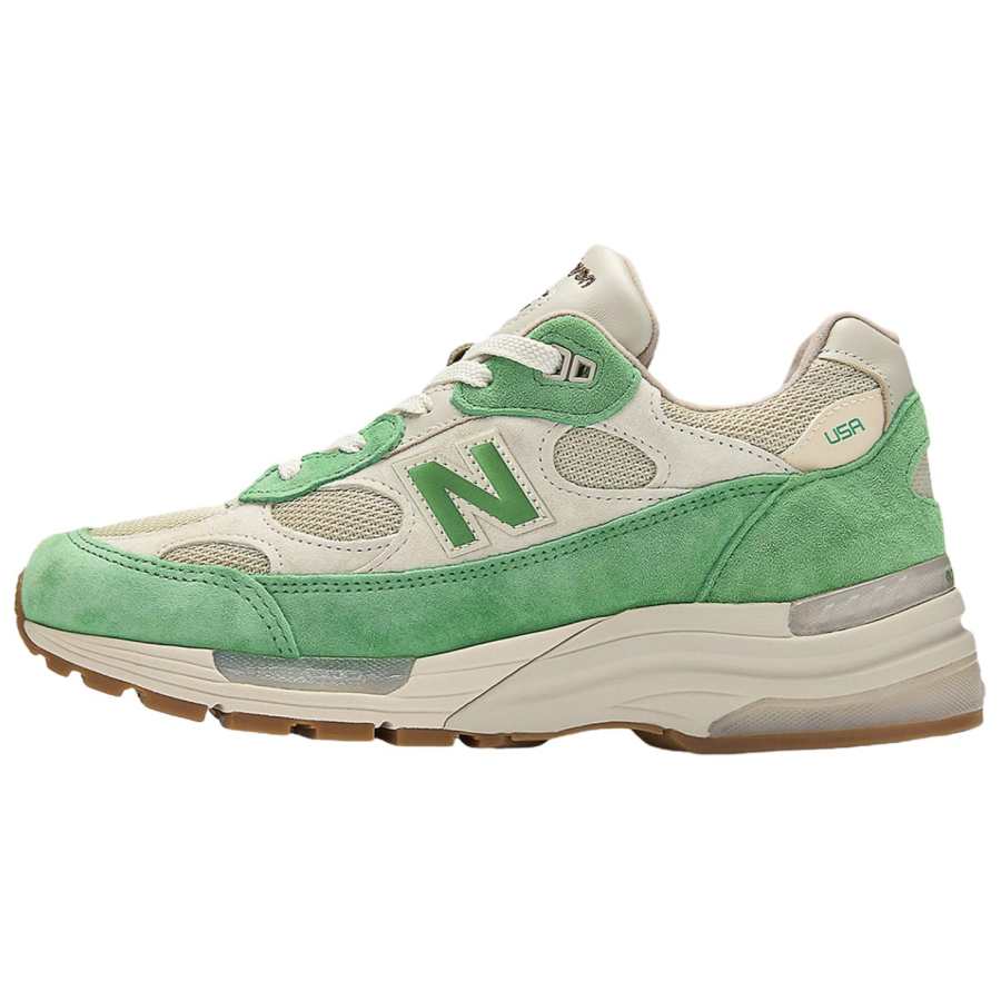 New Balance New Balance NB 992 Classic And Versatile Breathable Running Shoes Unisex Mint Green