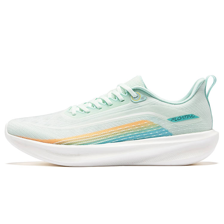 Erke Float On Water 6 PU, Textile Low top Training City Commuting Running Shoes Men's Purified Water Aqua Green