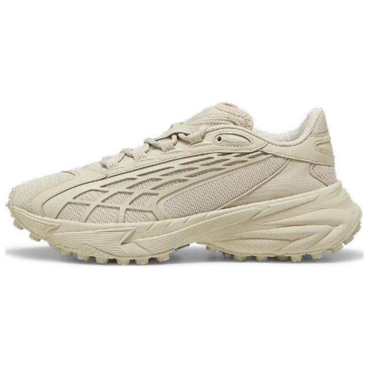 PUMA Spire Slip Resistant Abrasion Resistant Low top Casual Running Shoes Unisex Ecru