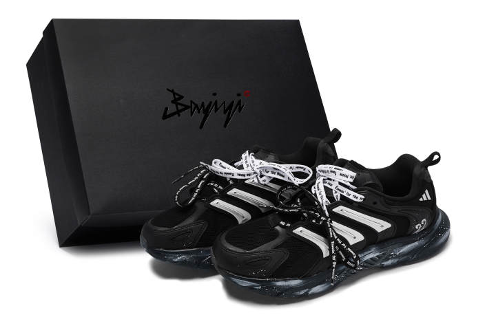 Adidas Adidas CLIMACOOL BOUNCE Slip Resistant Abrasion Resistant Low top Running Shoes Unisex Black White