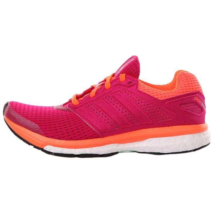 Adidas Adidas Supernova Soft And Comfortable Slip Resistant Abrasion Resistant Low top Casual Running Shoes Women's Pink