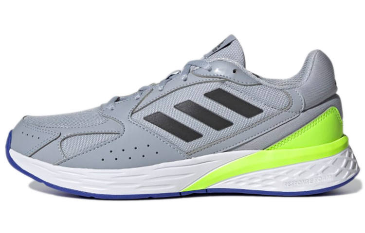 Adidas Adidas Response Comfortable Breathable Low top Running Shoes Men's Gray Green