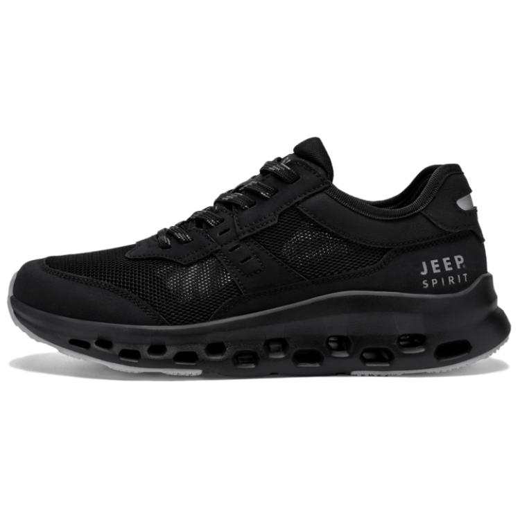 JEEP SPIRIT Black Myth Low top Running Shoes Men's Graphite Black