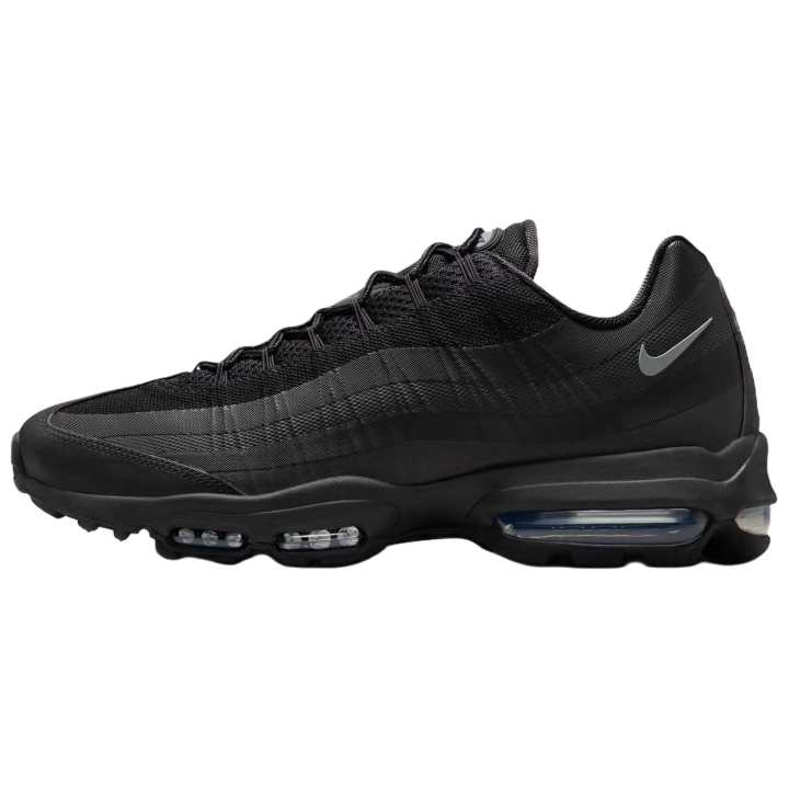 Nike Nike Air Max 95 Abrasion Resistant Low top Running Shoes Unisex Black