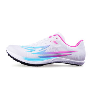 ZINGIS Mid top Full Length Pure Carbon Plate Sprint Running Shoes Unisex White
