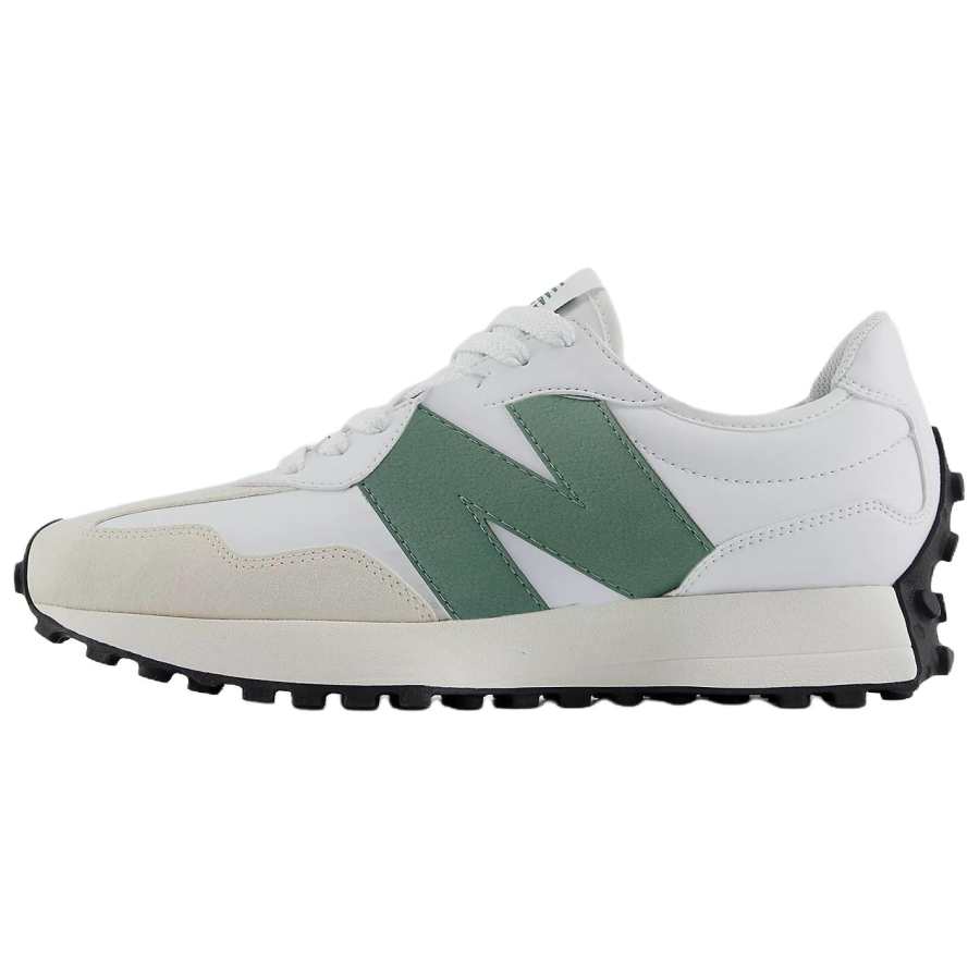 New Balance New Balance NB 327 Abrasion Resistant Abrasion Resistant Low top Casual Running Shoes Unisex White Green