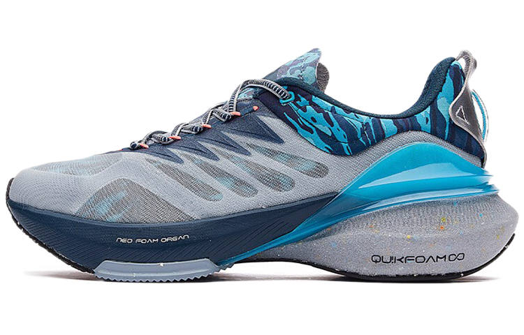 361° Cushioning Slip Resistant Cushioning Slip Resistant Low top Running Shoes Men's Blue