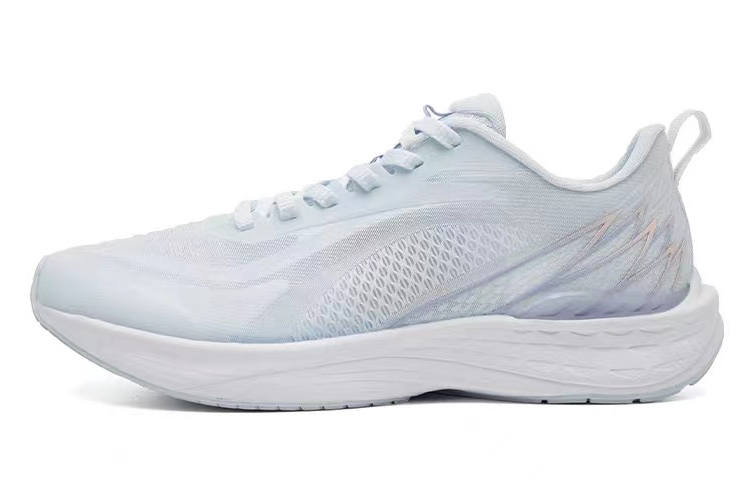 361° Flying Fish 3.0 Cushioning Slip Resistant Abrasion Resistant Low top Running Shoes Women's White Purple