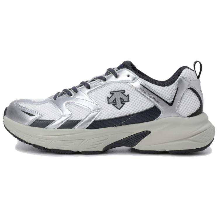 DESCENTE Low top Marathon Training City Commuting Running Shoes Unisex White