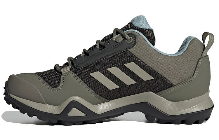 Adidas Adidas Terrex AX3 GTX Gore Te Athleisure Breathable Low top Outdoor Shoes Women's Black Green