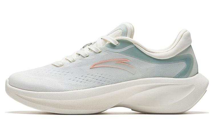 Anta Leaf 4.0 Slip Resistant Abrasion Resistant Low top Running Shoes Women's White Green