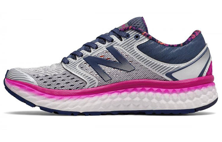 New Balance New Balance 1080 Fresh Foam V7 Low top Running Shoes Women's Gray Purple