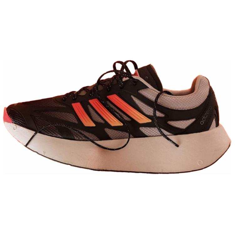 Adidas CNCPTS x Adidas Adizero Aruku Cushioning Slip Resistant Low top Running Shoes Unisex Black White Orange