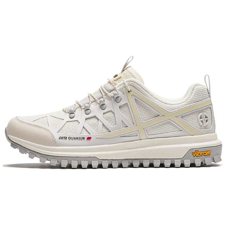 Anta Comfortable Abrasion Resistant Low top Outdoor Shoes Women's White Gray