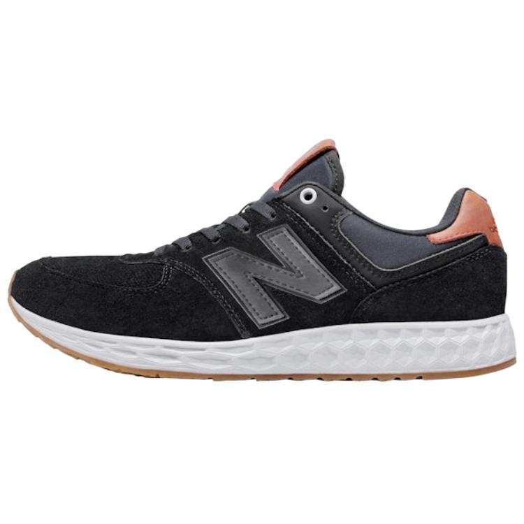New Balance New Balance NB 574 Abrasion Resistant Low top Running Shoes Men's Black Brown White