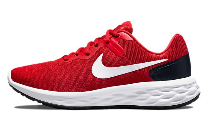 Nike Nike REVOLUTION 6 Fabric Cushioning Slip Resistant Abrasion Resistant Breathable Lightweight Rebound