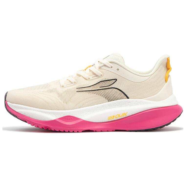 361° Cushioning Lightweight Low top Running Shoes Men's Beige Pink