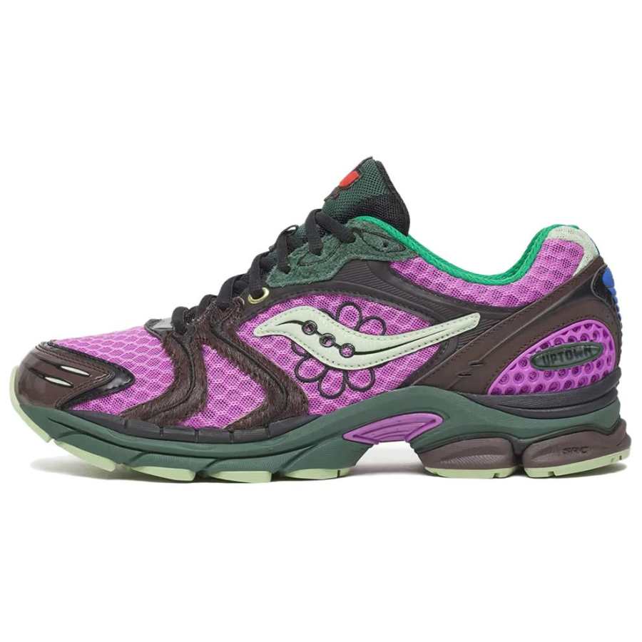 Saucony Jae Tips x Saucony ProGrid Triumph Victory 4 Running Shoes Unisex Purple Black