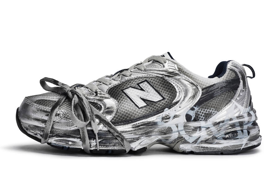 New Balance New Balance NB 530 Low top Running Shoes Unisex Black Gray Silver