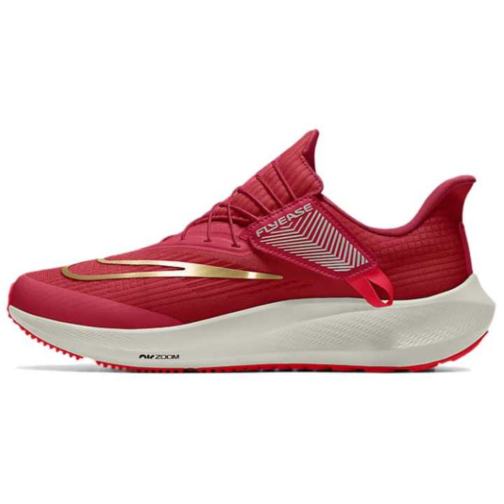 Nike Nike Pegasus FlyEase Slip Resistant Low top Running Shoes Women's Red