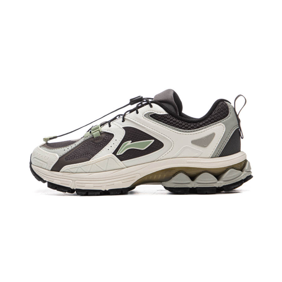 Li-Ning Li Ning Fuyao 2.0 Trail V2 Slip Resistant Abrasion Resistant Low top Running Shoes Women's Black White