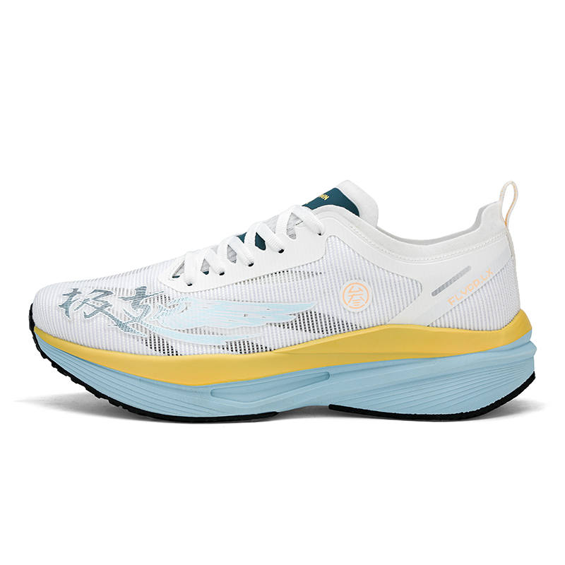 FLYPP LX Cushioning Slip Resistant Low top Marathon Training Physical Fitness Test & Exam Running Shoes Men's