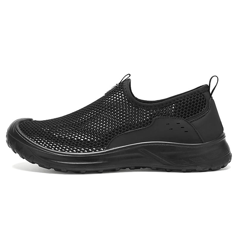 DOUBLE STAR 88 Flyknit Summer Cut Out Old Beijing Sandal Clogs Outdoor Trendy Sports Slip Resistant Men's Mesh Shoes