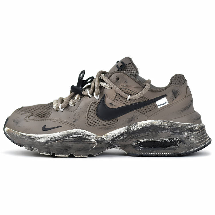 Nike Nike Air Max Fusion Slip Resistant Slip Resistant Low top Casual Running Shoes Women's Mocha