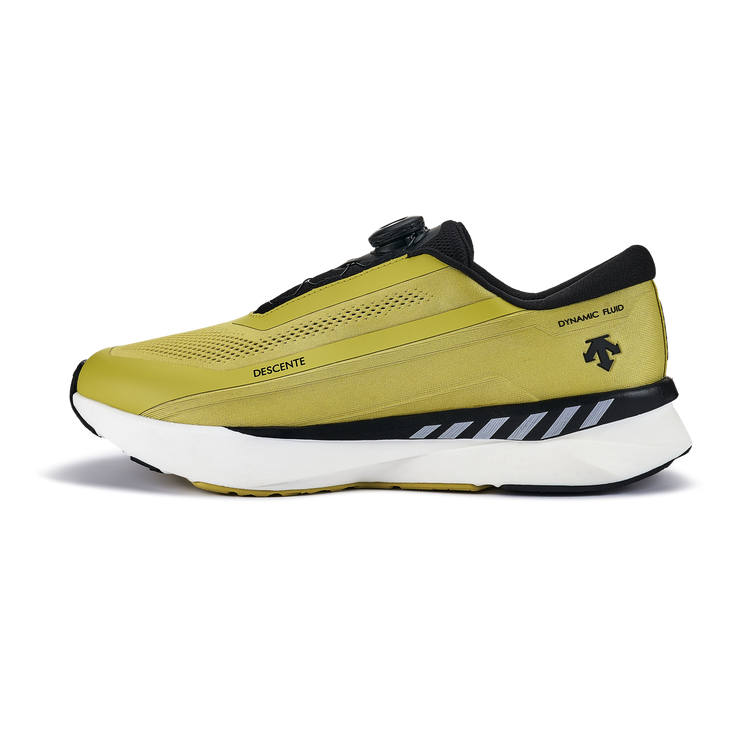 DESCENTE RUNNING Abrasion Resistant Lightweight Wear resistant And Lightweight Low top Running Shoes Men's Green