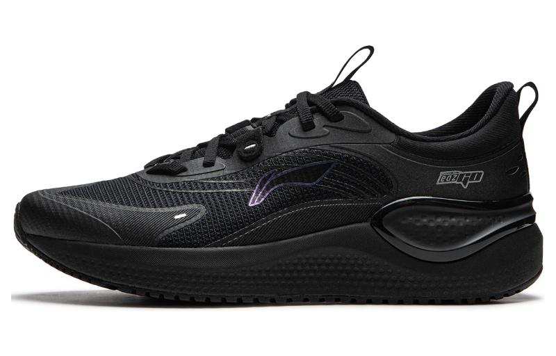 Li-Ning Li Ning Eazgo V2 Cushioning Abrasion Resistant Cushioning, Wear Resistant Low top Running Shoes Women's Black