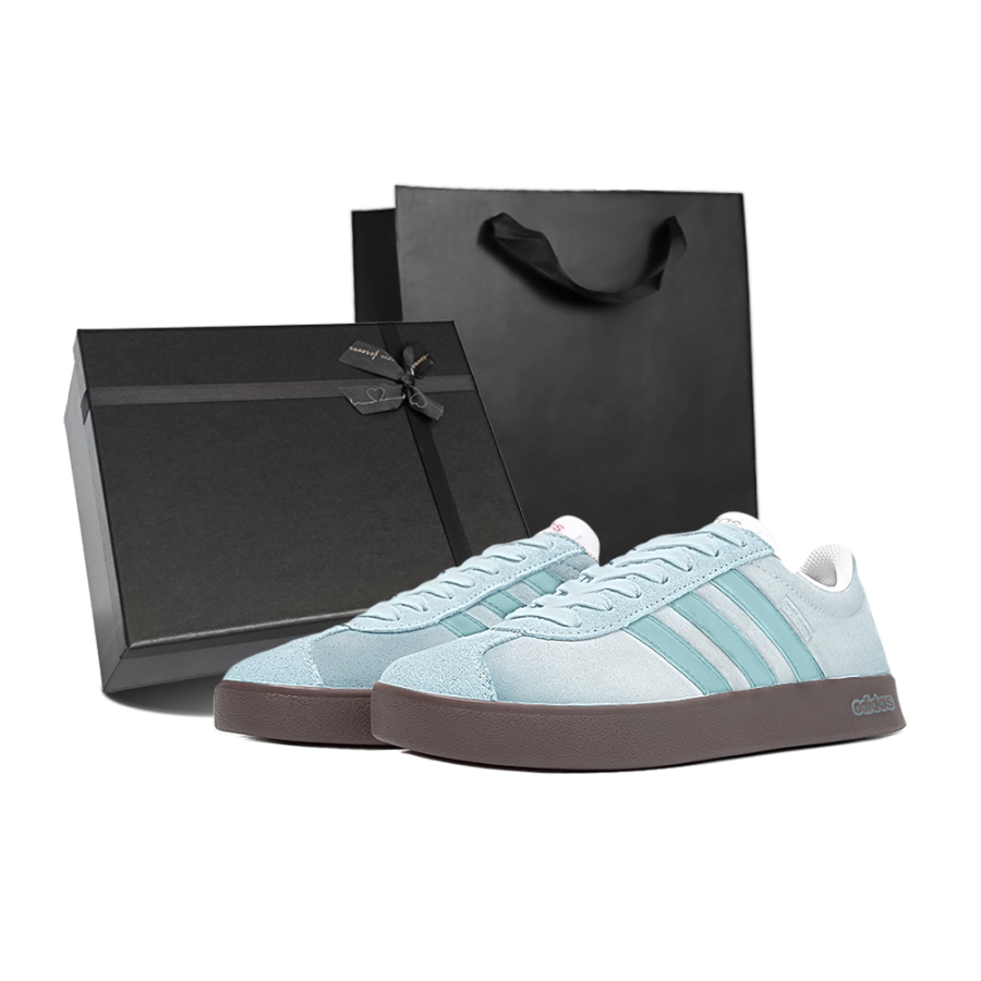 Adidas Neo Adidas Vl Court Achille, Amber Leather Abrasion Resistant Slip Resistant Abrasion Resistant Slip Resistant Low top