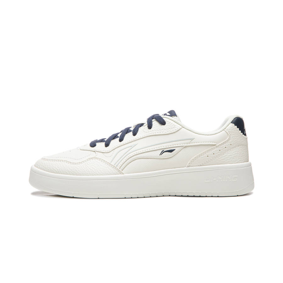 Li-Ning Li Ning Wheat Age Low top Skateboard Shoes Men's White Blue