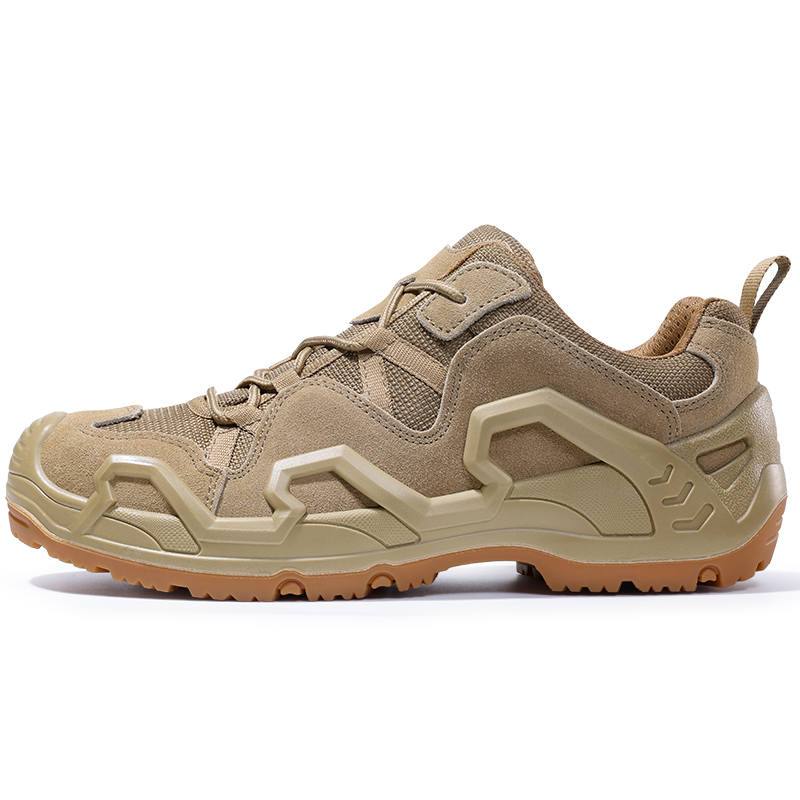 LANOUDUN Impact Resistant Support Low top Outdoor Shoes Men's Tan