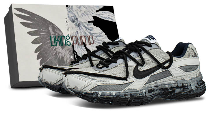 Nike Nike Initiator Comfortable Cow Split Leather Low top Casual City Commuting Running Shoes Men's Dark Gray
