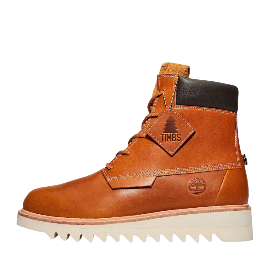 Timberland Nina Chanel Abney x Timberland Classic 6 Inch Leather Ankle Boots Unisex Brown
