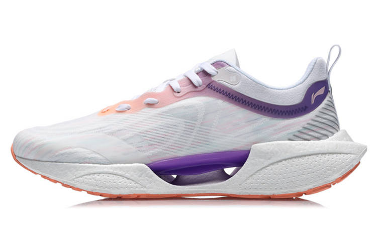 Li-Ning Li Ning Super Light 18 Running Shoes Women's Low Top White/Purple