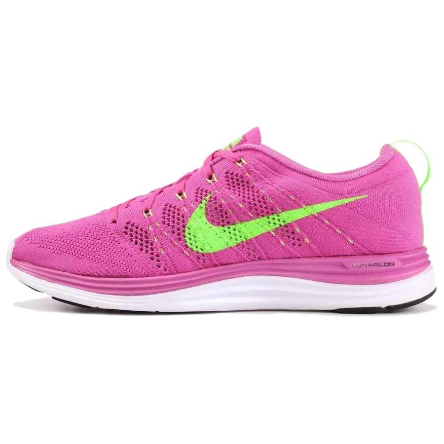 Nike Nike Flyknit Lunar1+ Club Pink Electric Green Women's