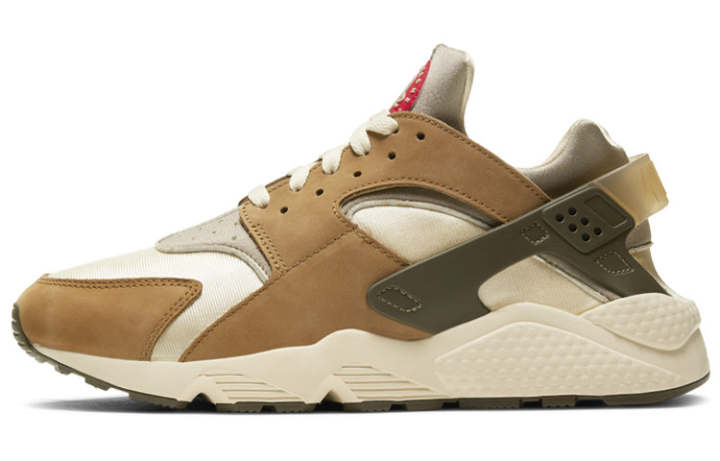 Nike Nike Air Huarache Comfortable Abrasion Resistant Low top Casual City Commuting Running Shoes Unisex Desert Brown