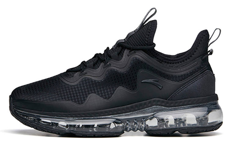 Anta Cushioning Low top Running Shoes Women's Black