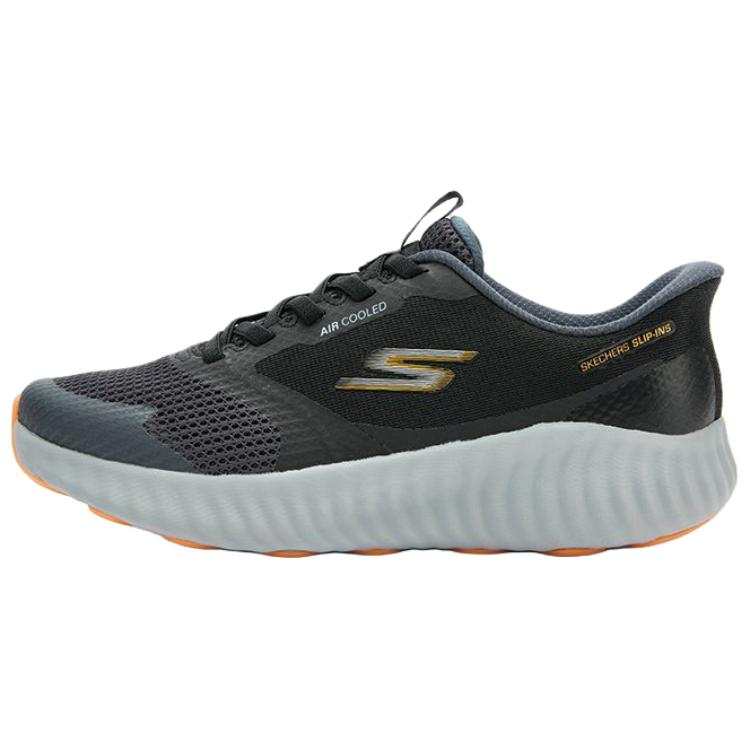 Skechers MEN'S GO Cushioning Support Low top Running Shoes Men's Black