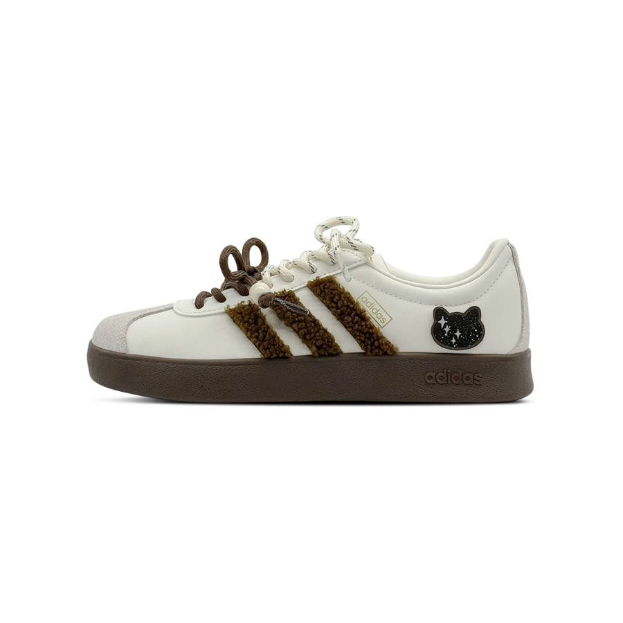 Adidas Adidas VL COURT 2.0 German Army Trainers Women's Low Top Brown